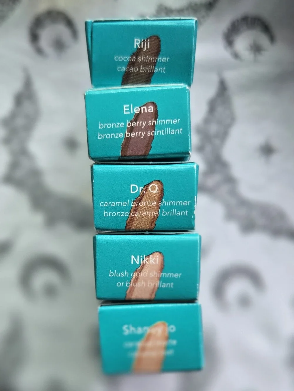 Five New thrive causemetics Infinity Waterproof Eyeshadow Sticks